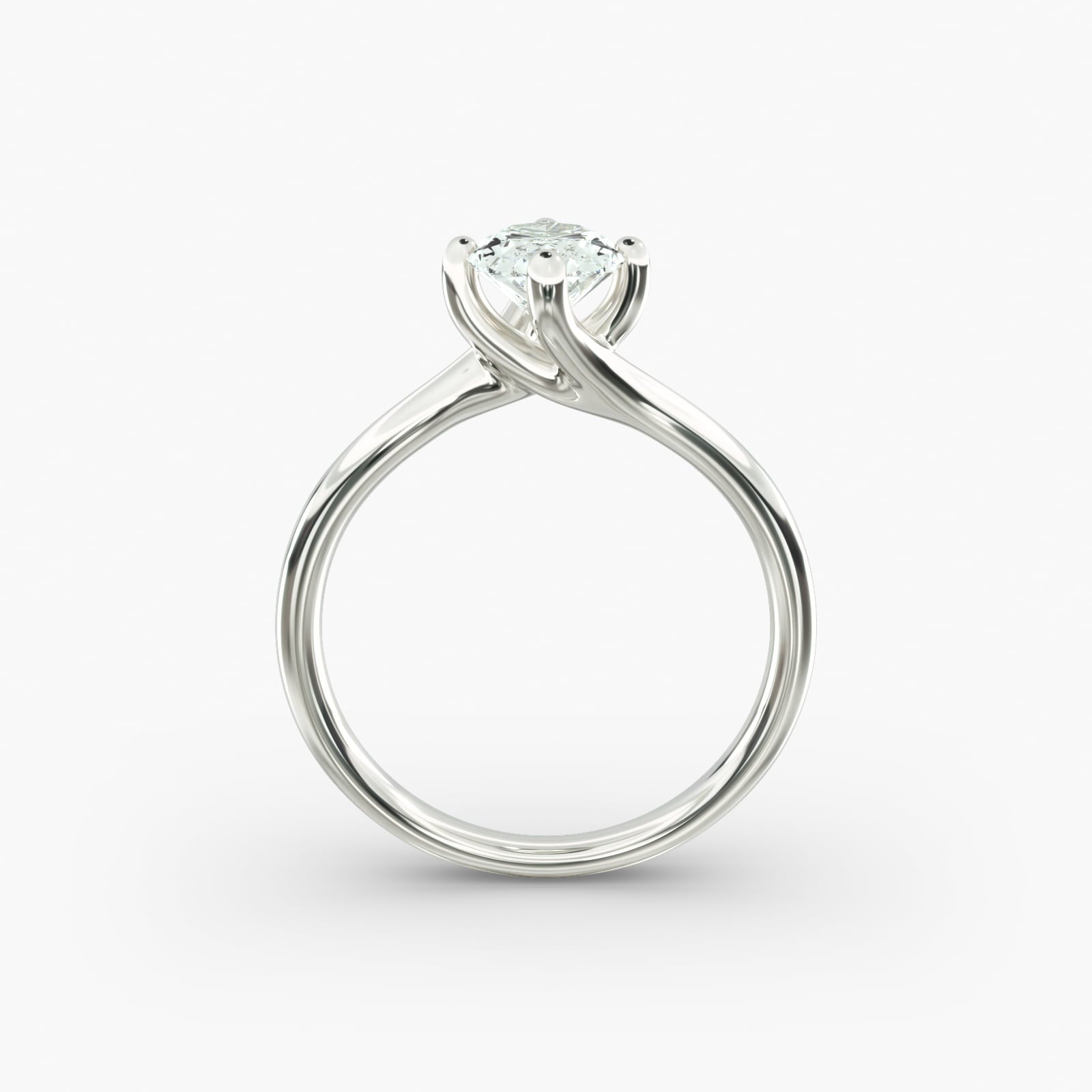 ZAC ZAC POSEN Bypass Solitaire Engagement Ring