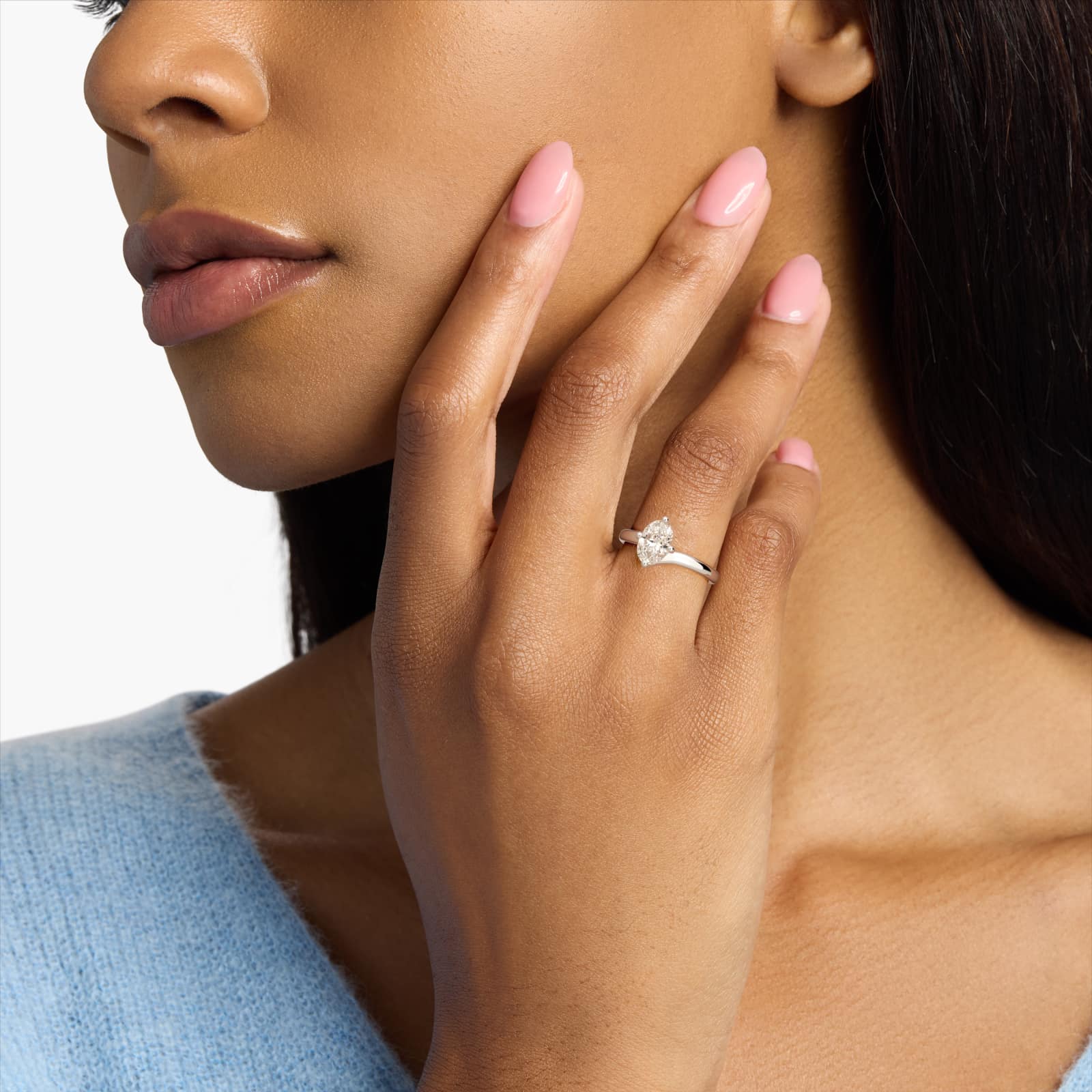 ZAC ZAC POSEN Bypass Solitaire Engagement Ring