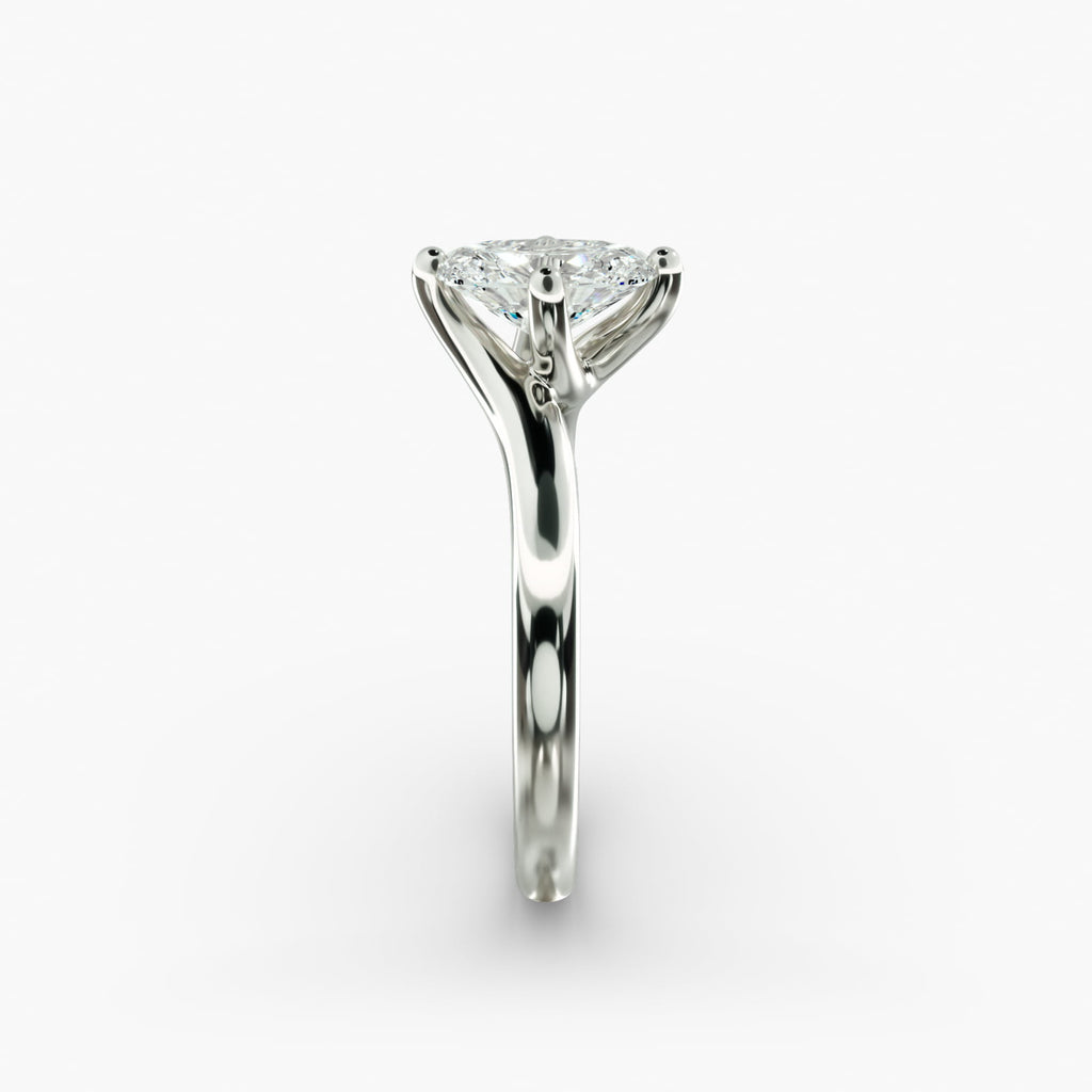 ZAC ZAC POSEN Bypass Solitaire Engagement Ring