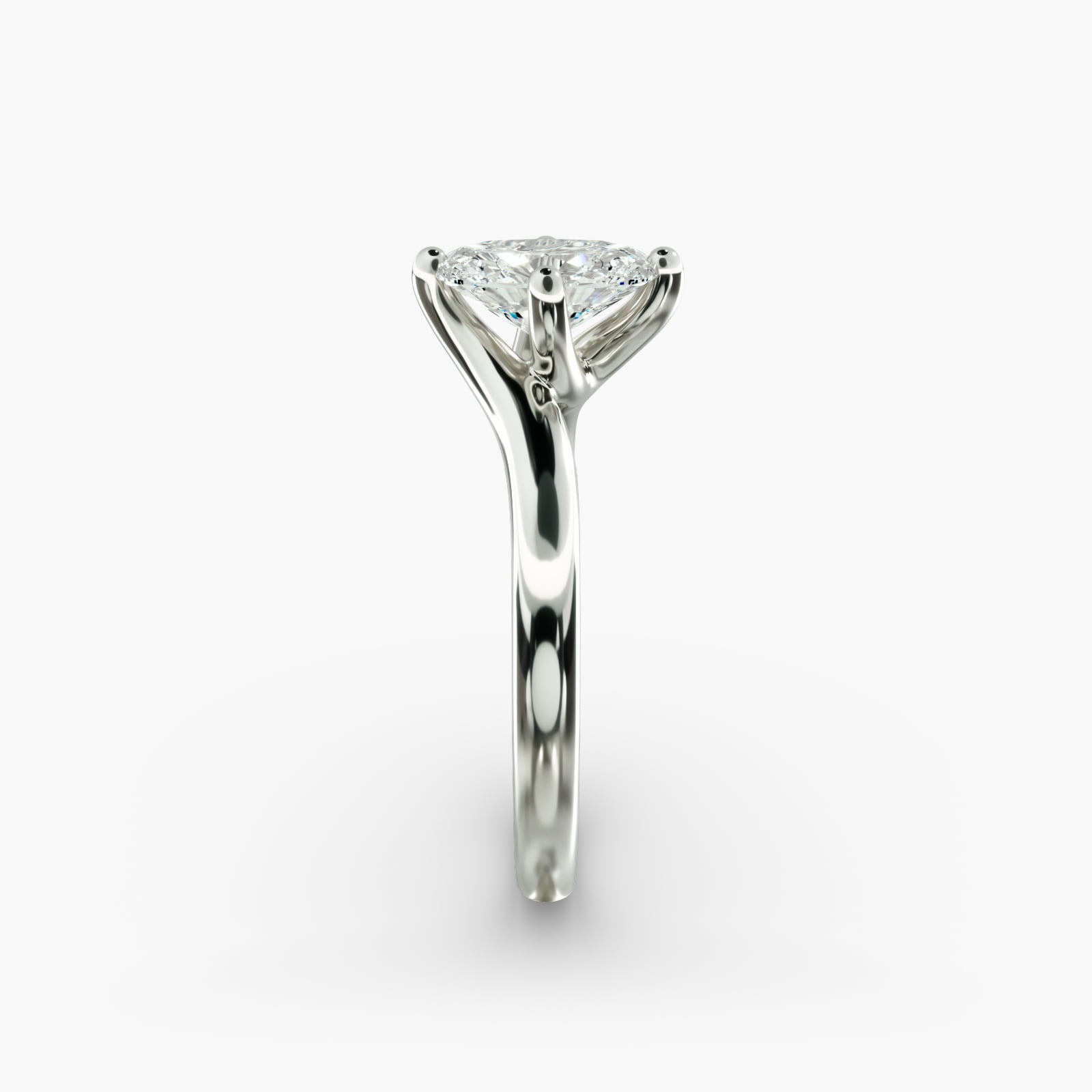 ZAC ZAC POSEN Bypass Solitaire Engagement Ring
