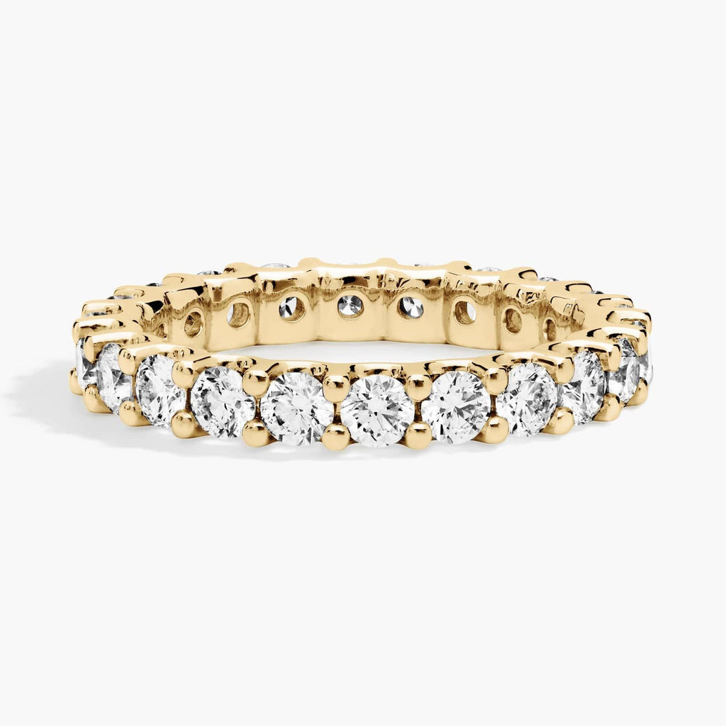 Yellow Gold Luna Diamond Eternity Ring
