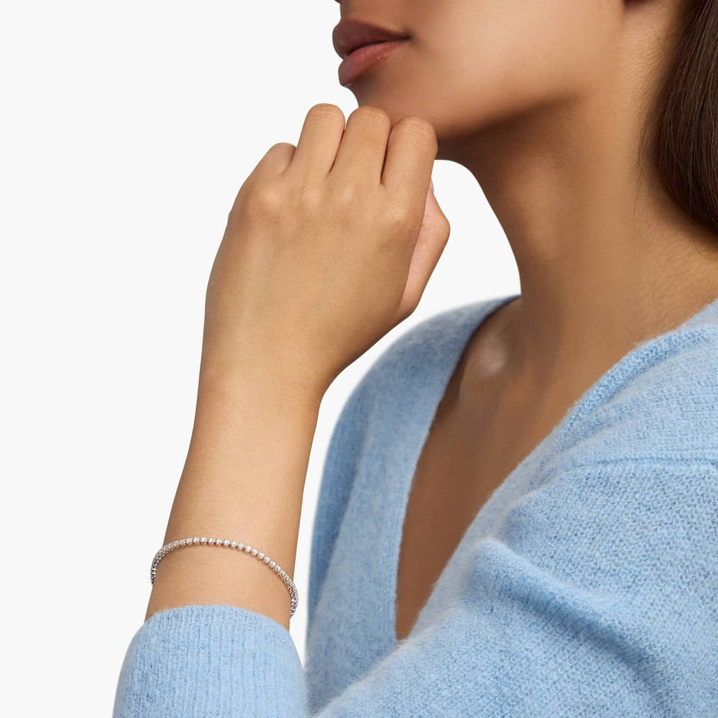 7 " Four Prong Lab-Grown Diamond Tennis Bracelet