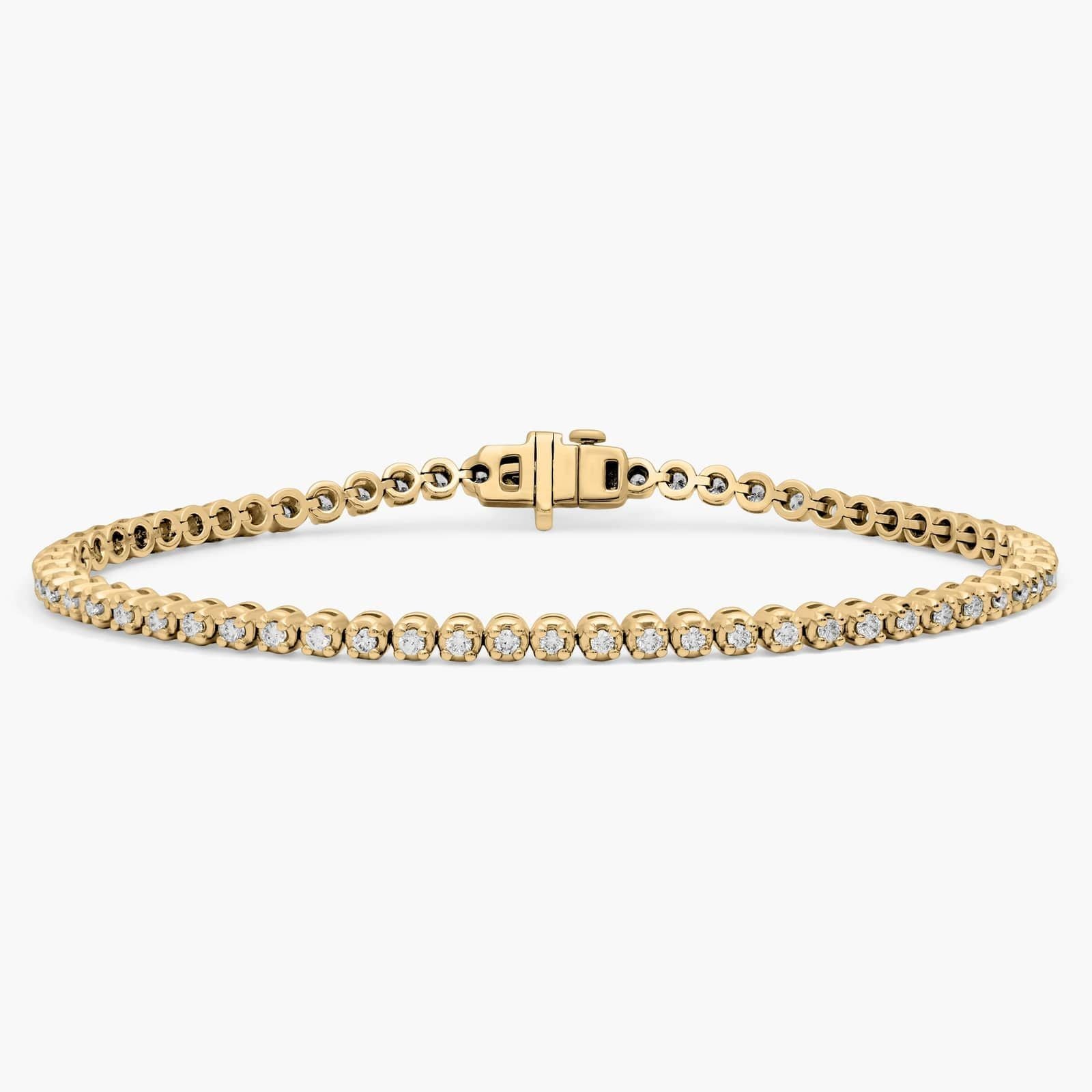 7 " Four Prong Lab-Grown Diamond Tennis Bracelet