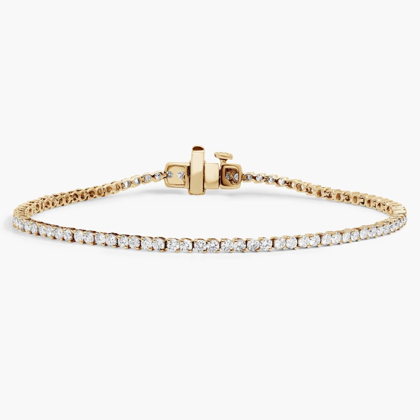 7 " Two-Prong Lab Grown Diamond Tennis Bracelet