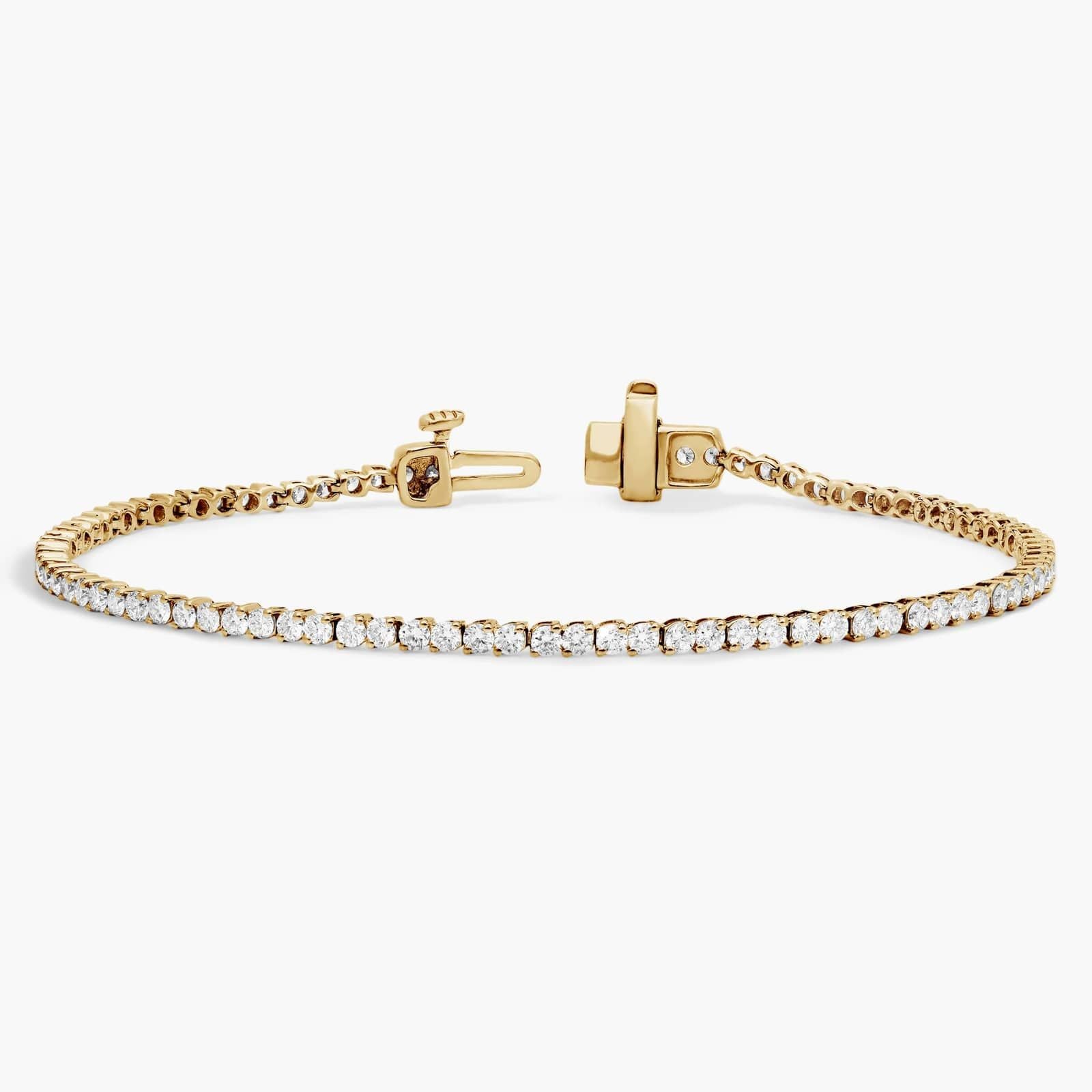 7 " Two-Prong Lab Grown Diamond Tennis Bracelet