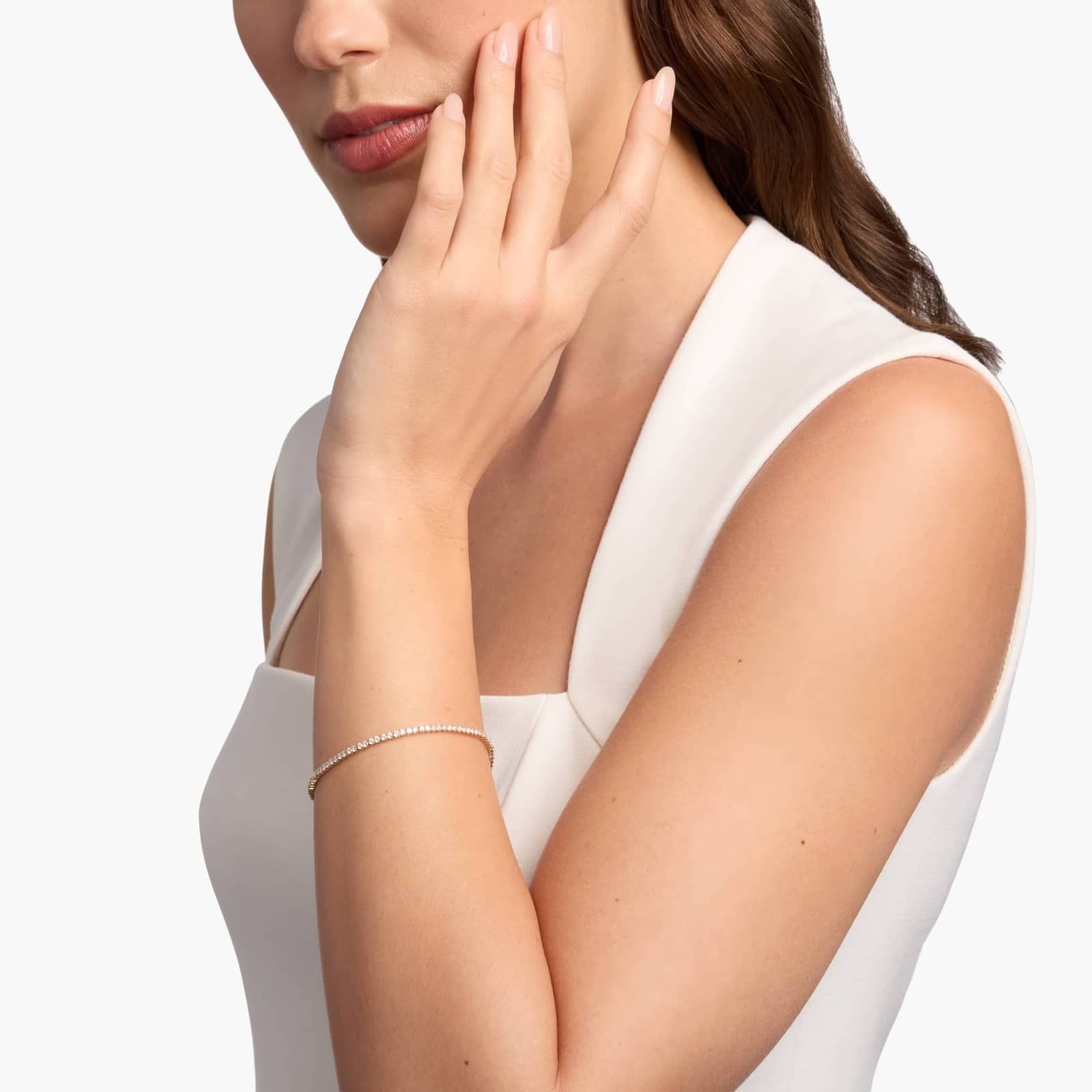 7 " Two-Prong Lab Grown Diamond Tennis Bracelet