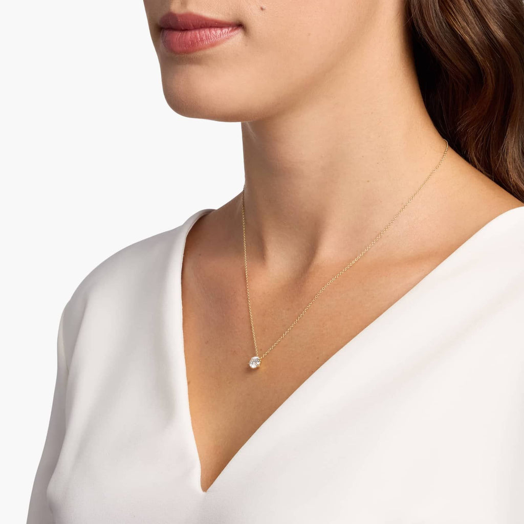 Wire Basket Lab-Grown Diamond Pendant